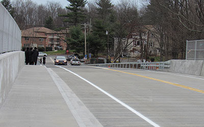 NY Thruway Authority Announces Opening of the College Rd Bridge in Ramapo NY